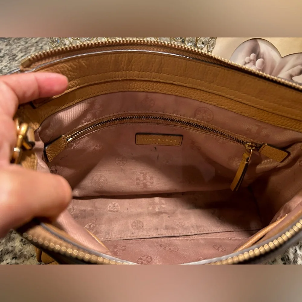 Tory Burch Blake Brown Crossbody Women's Bag - Picture 9 of 16